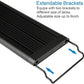 WATER REBIRTH LED Aquarium Light, Full Spectrum Fish Tank Led Light with Aluminum Alloy Shell Extendable Brackets (12-18 in)
