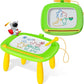 Kikidex Magnetic Drawing Board, Toddler Girl Toys for 1-2 Year Old, Doodle Board Pad Learning and Educational Toys for 1 2 3 Year Old Baby Kids Birthday Gift(Green)
