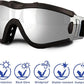 Small Dog Sunglasses with Adjustable Strap UV Protection, Winproof Puppy Sunglasses, Suitable for Dogs Eyes Protection，Soft Dog Goggles