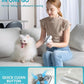 Dog Grooming Vacuum, Bawetech B2 5-in-1 Pet Grooming Kit with Dog Clipper, 11000Pa Suction | 2L Capacity | 113℉ Dryer | Low Noise Pet Hair Removal Tool Pet Supplies, 2025 Upgraded