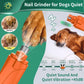 2 in 1 Dog Nail Clippers & Cat Nail Clippers Trimmers for Large Medium Small Dogs Cats Claw Trimmer Quick Sensor and Safety Guard USB Rechargeable Dogs Nail Trimmer with Catcher & 2 LED Lights