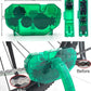 Bike Cleaner kit to Clean/Protect/Lube Bicycle,with Chain Scrubber,Cleaning Brush Tool,Bike Cleaner(19oz),Degreaser(10or19oz),Wet Lubricant(2oz)