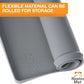 Neater Pet Brands Neater Mat Pet Mats for Food and Water, Cat & Dog Bowl Mat Waterproof Silicone, Feeding Tray, Dog Food Mats for Floors, Placemat w/Raised Edge for Under Bowls, 24" x 16", Grey