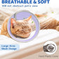 Breathable Air Mesh Cat Cone Collar Soft to Stop Licking, Adjustable, Foldable Lightweight Kitten Cones After Surgery Recovery for Cats & Kittens (Light Purple,L)