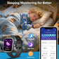 Kids Wach for Girls Boys 6-15 Year Old - Smart Watch for Kids 1.8" Fitness Tracker,No Phone Needed,Pedometer Sleep Monitor Heart Rate Waterproof,Puzzle Game for Girls Boys Teens Birthday Gift (Black)