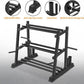 Dumbbell Rack, Bongkim Dumbbell Set with Rack Stand, Dumbbells Weights Rack for Home Gym, Weight Rack for Dumbbells, Kettlebells, and Weight Plates 1100LBS