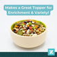 ZuPreem Sensible Seed Bird Food, Amazon, Cockatoo, Macaw, Bird Seed and Pellets Blend, ZuPreem Feed Mixer Topper, Enriching Variety, Made in USA, Macaw Food, (Large, 2 lb bag)