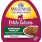 Wellness Petite Entrées Shredded Medley with Roasted Chicken, Beef, Green Beans & Red Peppers, 3-Ounce Cup (Pack of 12)