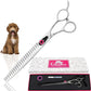 Kenchii Love Dog Grooming Scissors, 22 Tooth Blender Shears, Dog Scissors for Grooming, Professional Pet Grooming Scissors, Heavy Duty, Durable and Sharp