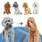 Dog Slicker Brush for Large Dogs, Professional Doodles Brush for Poodles, Goldendoodles and Labradoodles - Easy to Remove Tangles, Mats and Fluff - 3.8"x3.2" Head, 8" Wood Body