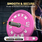 2 Inch Bumper Plates，10-500lbs，Barbell Rubber Olympic Weight Plates Set for Home Gym, Strength Training & Weight Lifting, Multiple Options Colors