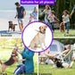 Dog tie Out Cable, 10/20/25/30/50/70/100 feet, Suitable for Dogs up to 350 pounds, Dog Cable with Swivel Buckle, Lightweight, Non-Winding, for Outdoor Camping, Yard Dog Cable (White, 100FT)