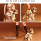 Dog Lift Harness Dog Carrier VES Harness Adjustable Leash with Small Puppy Treat Bag,Fits Most Cars,XS