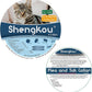 Flea and Tick Collar for Cats. Offers 4 * 6 Months of Protection. Made from Quality Essential Oils. Waterproof and Natural. Protects Kittens. Free Flea Comb and Tick Tweezers. (4 Pack - 13.8 inches)