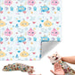 Cat Grooming Wrap, Self-Adherent Soft Cat Blanket to Wrap, Nail Clipping, Anti-Bite, Anti-Scratch, Anti-Escape Calming Wrap