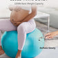Trideer Extra Thick Yoga Ball Exercise Ball, 5 Sizes Gym Ball, Heavy Duty Ball Chair for Balance, Stability, Pregnancy, Quick Pump Included