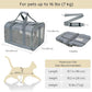 BELLA & PAL Cat Carrier Travel Bag, Airline Approved Lightweight Cat Carrier, Soft Sided Pet Carrier for Puppy Dogs Up to 18lbs, Collapsible Kitten Bag with Removable Waterproof Mat, Ventilated Mesh