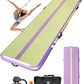 Inflatable Air Gymnastics Mat Training Mats with Air Pump 4/8 inches Thickness Gymnastics Tracks for Home Use/Tumble/Gym/Training/Cheerleading/Yoga/Beach/Park/Water