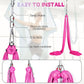 Aerial Silks Kit & Aerial Yoga Hammock - 11Yd Premium Fabric Hardware - Easy Setup for Flying Yoga, Aerial Swing & Fitness - Supports Up to 14ft Rigging