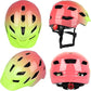 Kids Bike Helmet,Bavilk Kids Boys Girls Bike Helmets with LED Light Detachable Visor Children Youth Teen Multi-Sport for Skating Cycling Scooter Skateboard Adjustable & Lightweight 19.7"-22.4"
