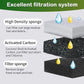 Cat Water Fountain Filter,Arc-Shaped Sponge Activated Carbon Cat Fountain Filters Replacement Filter Compatible WF050 & WF100 Automatic Pet Water Fountain(6 Pack)