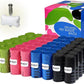 GORILLA SUPPLY 1000 multicolor poop bags for dogs with Dispenser and Leash Tie, 9" x 13", Mixed