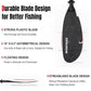 Angler Kayak Paddles Aluminum Paddle with Plastic Blades and Paddle Leash, Floating Adjustable Fishing Kayak Oars, 3 Piece, 230-250cm/90-98 inch