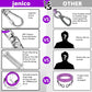 Jenico 100 FT Dog Runner Cable with Swivel Hook, Outdoor Training Line for Small to Medium Pets Up to 500 LBS