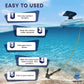 Dreizack Kayak Anchor Kit, 3.5 lb Folding Grapnel Boat Anchor Trolley Accessories with 40ft Rope and PVC Buoy for Fishing Kayaks SUP Paddle Boards Canoes Jet Ski PWC Inflatable Small Boats