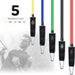Resistance Bands, Simmgud Exercise Bands Set with Handles, Work Out Bands with Door Anchor, Ankle Straps for Strength Training, Physical Therapy, Home Gym for Men and Women, Yoga, Pilates 150 LBS