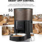 Automatic Cat Feeder with Camera & Voice Interaction, WiFi/App Control, 4L Dry Food Dispenser for Cats & Dogs with Freshness Preservation, Custom Feeding Times & Portions, Dual Power