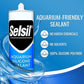 SELSIL Aquarium Silicone Sealant Clear, High Elasticity, Safe for Fish, 100% Solvent Free, 100% Non-Toxic, Fresh and Saltwater, 10.14 Fl oz. (300 ml) Transparent (2 Pack)