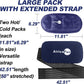 Ice Packs for Injuries Reusable (3-Piece Set) – Hot and Cold Ice Pack Therapy Gel Wrap Support – Supports Recovery, Joint and Muscle Pain – Knees, Back & More