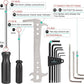 27 Piece Bike Tool Kit - Bike Tools Maintenance Repair Kit - Mountain/Road Bike Bicycle Repair Tool Kit With Storage Case