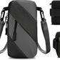 Armband Cell Phone Holder for Running,Crossbody Shoulder Holsters Bag with Arm Band for Women Men Kids,iPhone 15 14 13 12 11 Pro Max Xs Xr 8 7 6S 6 Plus SE Mini Galaxy Workout Walking Gym Arm Bags
