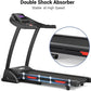 THERUN Incline Treadmill for Running and Walking, 300 lbs Weight Capacity Folding Treadmill with 0-15% Auto Incline, Wide Belt, 3.5HP, App, Heart Rate