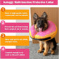 Katoggy Inflatable Dog Cone Collar for Dogs & Cats - Soft, Adjustable Blow-up Donut E-Collar for Small, Medium & Large Pets