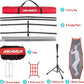 7'X7' Baseball Softball Practice Net,Pitching Net,Batting Net,with Baseball Tee,Bonus Strike Zone and Bow Frame,for Hitting,Pitching, Catching