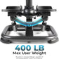 Sunny Health & Fitness 2-in-1 Premium Power Stepper with Resistance Bands, Low-Impact Cardio, Space-Saving, Height-Adjustable, with Enhanced Bluetooth Connectivity with Free SunnyFit App