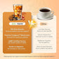 Mushrooms Coffee 14 in 1, Arabica Coffee with Lion's Mane, Reishi, Maitake, Turkey Tail, Chaga Fruiting Body Extract, MCT, Black Tea, 30% Beta-Glucan for Focus & Gut Health Support, 6.35oz