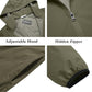 COOFANDY Men's Packable Rain Jacket Lightweight Waterproof Raincoat with Hood Travel Hiking Golf Windbreaker