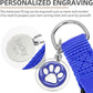PUPTECK No Pull Dog Harness Soft Adjustable Basic Nylon Step in Puppy Vest Outdoor Walking with ID Tag