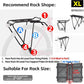 Rhinowalk Bike Pannier Bag for Bicycle Rear Rack Bag 22/40/50L Cycling Saddle Bag Luggage Storage Bag for Long Distance with Rain Cover