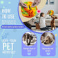 Pet Snuffle Ball, Puzzle Sniffing Interactive Dog Ball for Blind Dogs Training Stress Relief Dog Enrichment Toys Treat Machine Washable (15cm, Yellow Orange Green)