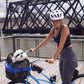 BiKASE Durable Dog Bike Basket & Carrier, Rear Mount Pet Basket for Bikes with Super Comfort Mat and Cover, Ideal for Small Dogs and Cats up to 12 lbs
