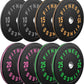 2 Inch Bumper Plates，10-500lbs，Barbell Rubber Olympic Weight Plates Set for Home Gym, Strength Training & Weight Lifting, Multiple Options Colors