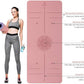 Yoga Mat Non Slip TPE Extra Wide Yoga Mat with Alignment Mark, 72"L x 32"W x 0.32"/0.24"Th (183cm x 81cm x 8mm/6mm), Anti-Tear Exercise Mat with Carrying Strap and Bag, Workout Mats for Yoga, Pilates