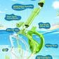 QingSong Kids Snorkel Mask Full Face, Snorkeling Set with Camera Mount, Foldable 180 Degree Panoramic View Snorkeling Gear Anti-Fog Anti-Leak