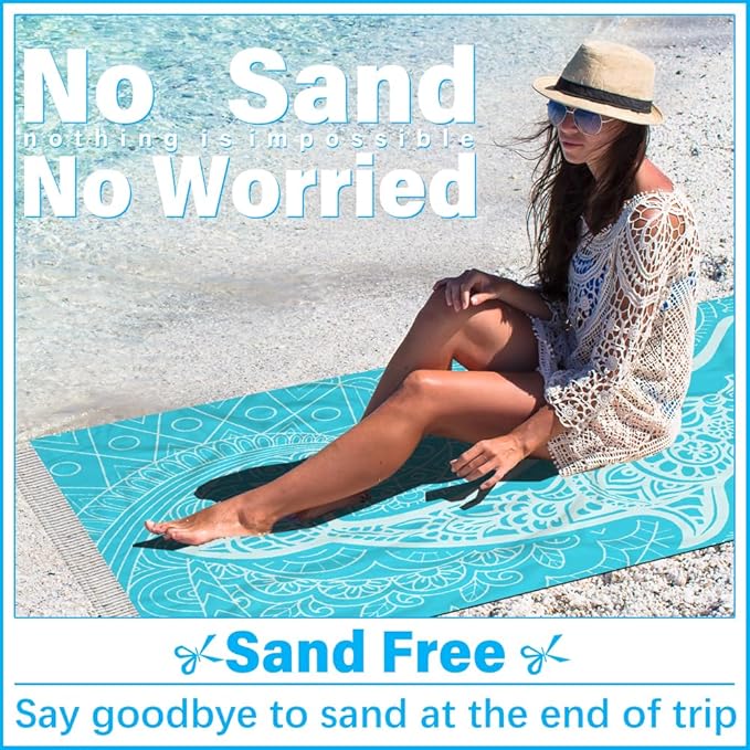 Oversized Turkish Beach Towel Blanket XXL Cotton Sandproof Towels Boho Woven Extra Large Big Sand Free Giant Throw Thick Blankets Huge Quilt XL Picnic Camping Necessities Cloud For Adult Gifts