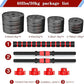 Adjustable-Dumbbells-Sets,Free Weights-Dumbbells Set of 2 Convertible To Barbell A Pair of Lightweight for Home Gym,Women and Men Equipment